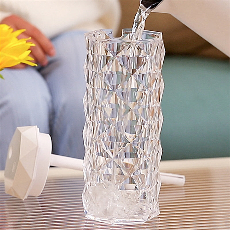 Crystal Humidifier Lamp