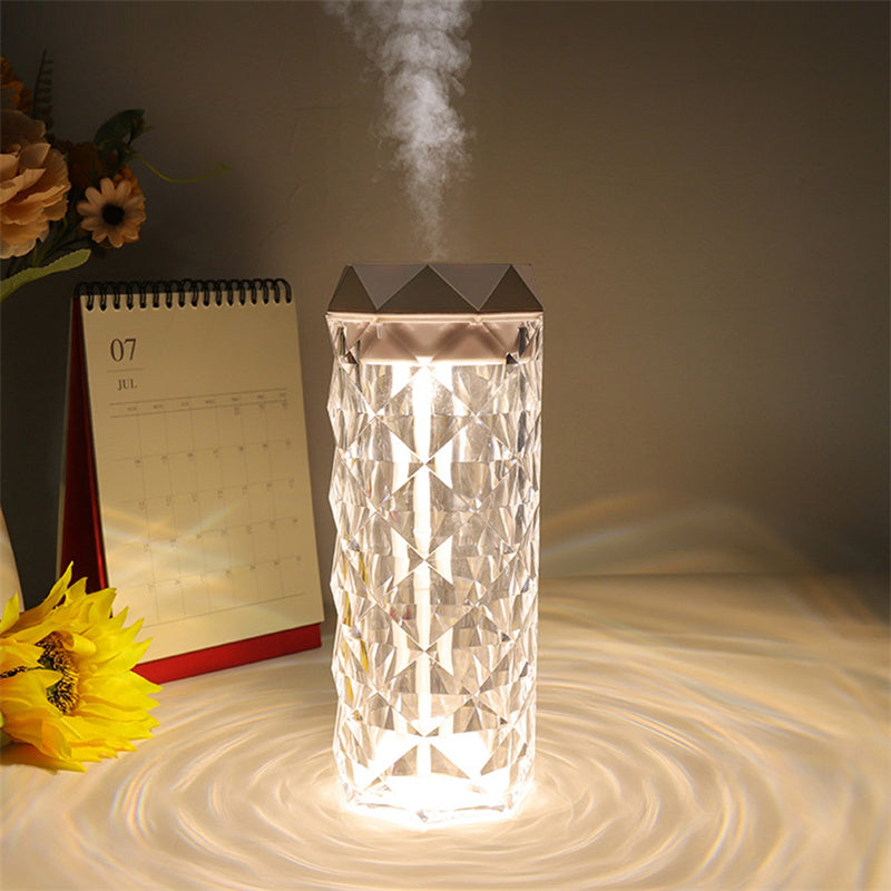 Crystal Humidifier Lamp