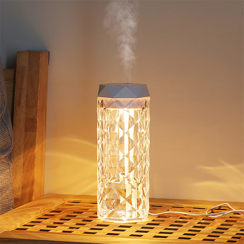 Crystal Humidifier Lamp