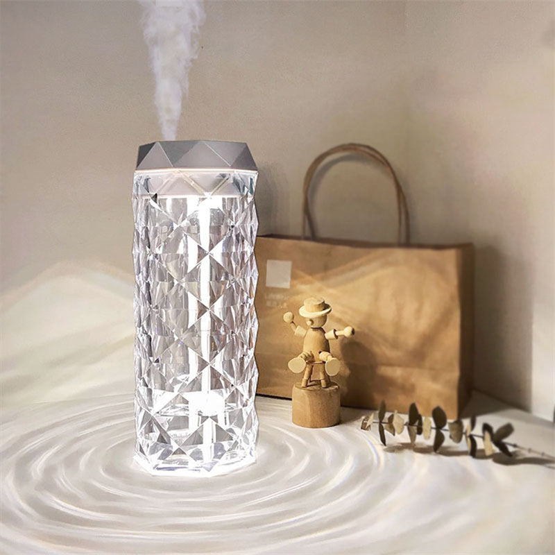 Crystal Humidifier Lamp